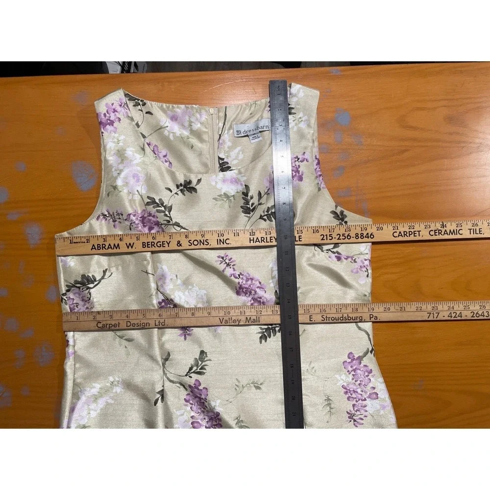 Pastel Yellow Floral Tank Midi Dress Jacket Set Elegant Party Church XL 14 Chic‎
